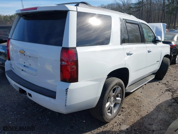 2017 Chevrolet Tahoe LS with VIN 1GNSCAKC8HR125484, listed as a IAAI auction lot 41828707 with 1 mi miles. Bid and sale history available at carsss.com. Image 4.