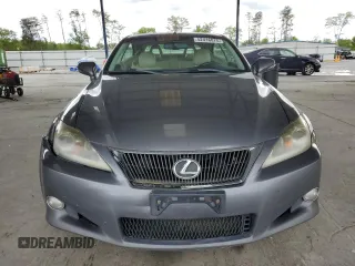 2013 Lexus IS 250 C with VIN JTHFF2C21D2529113, listed as a Copart auction lot 52416075 with 387,611 mi miles and Clean title. Bid and sale history available at DreamBid. Image 5.