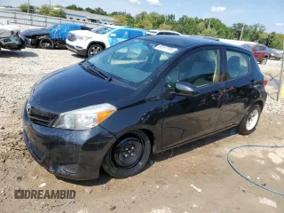 2014 Toyota Yaris L with VIN JTDKTUD31ED576207, listed as a Copart auction lot 66512104 with 180,035 mi miles and Salvage Title. Bid and sale history available at carsss.com. Image 1.
