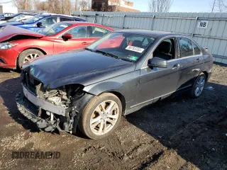 2013 Mercedes-Benz C 300 Sport with VIN WDDGF8AB5DA808409, listed as a Copart auction lot 88783355 with 145,395 mi miles and Salvage title. Bid and sale history available at DreamBid. Image 1.