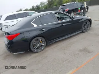 2017 Infiniti Q50 Premium z VIN JN1EV7AP3HM737356, wystawiony jako IAAI lot #42455005 z przebiegiem 92 524 mil mil oraz . Historia ofert i sprzedaży dostępna na DreamBid. Obrazek 4.