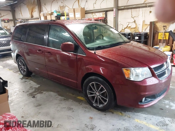 2017 Dodge Grand Caravan SXT with VIN 2C4RDGCG2HR567194, listed as a IAAI auction lot 41937472 with 156,794 mi miles and . Bid and sale history available at DreamBid. Image 1.