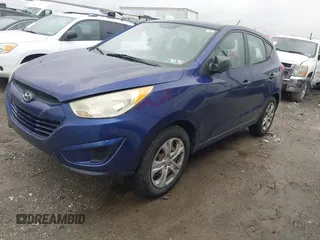 2010 Hyundai Tucson GLS with VIN KM8JT3AC2AU086066, listed as a IAAI auction lot 41973517 with 146,165 mi miles and . Bid and sale history available at DreamBid. Image 2.