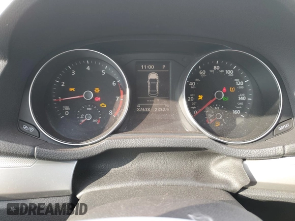 2016 Volkswagen Passat 1.8T S with VIN 1VWAT7A3XGC034076, listed as a Copart auction lot 43055485 with 87,638 mi miles and Salvage Title. Bid and sale history available at carsss.com. Image 9.