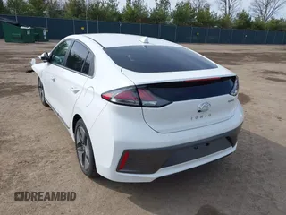 2020 Hyundai Ioniq Preferred with VIN KMHC85LC0LU196104, listed as a IAAI auction lot 41844402 with 63,144 mi miles and . Bid and sale history available at DreamBid. Image 3.