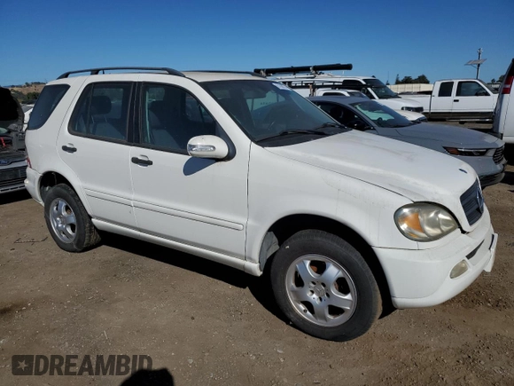 2005 Mercedes-Benz M-Class 3.7L with VIN 4JGAB57E25A535356, listed as a Copart auction lot 67868274 with 232,907 mi miles and Clean Title. Bid and sale history available at carsss.com. Image 4.