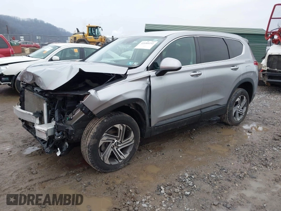 2022 Hyundai Santa Fe SE with VIN 5NMS1DAJ1NH400726, listed as a IAAI auction lot 41680232 with 21,188 mi miles and . Bid and sale history available at DreamBid. Image 2.