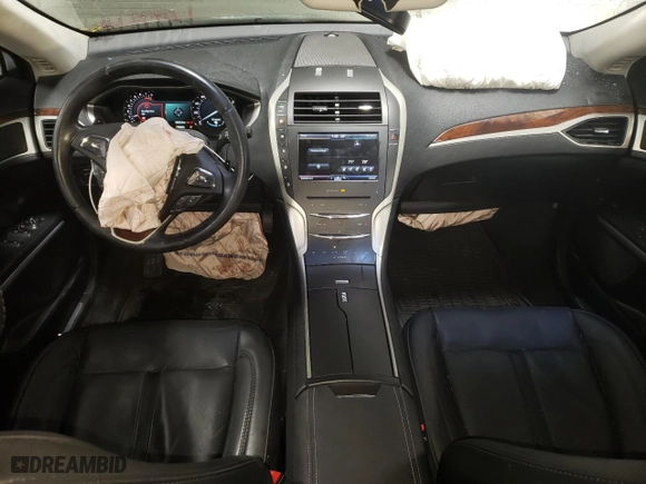 2016 Lincoln MKZ with VIN 3LN6L2JK0GR624500, listed as a Copart auction lot 45813575 with NaN miles and Salvage Title. Bid and sale history available at carsss.com. Image 8.