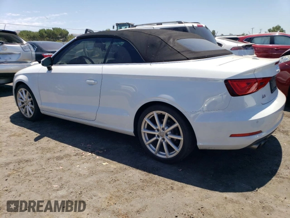 2016 Audi A3 1.8T Premium with VIN WAU67LFF2G1110763, listed as a Copart auction lot 58712073 with 87,446 mi miles. Bid and sale history available at carsss.com. Image 2.