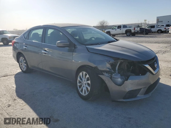 2017 Nissan Sentra SV with VIN 3N1AB7AP4HY325077, listed as a Copart auction lot 47930565 with 105,347 mi miles and Salvage Title. Bid and sale history available at carsss.com. Image 4.