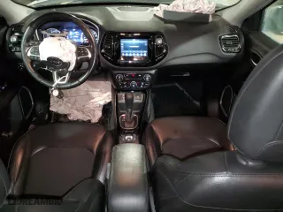 2021 Jeep Compass Altitude with VIN 3C4NJCBB9MT587357, listed as a Copart auction lot 86971684 with 61,011 mi miles and Salvage Title. Bid and sale history available at carsss.com. Image 8.