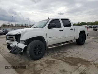 2012 GMC Sierra 1500 SLE with VIN 3GTP2VE73CG304869, listed as a Copart auction lot 55112505 with Not provided miles and Salvage title. Bid and sale history available at DreamBid. Image 1.