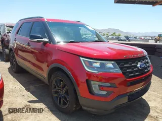 2017 Ford Explorer Sport z VIN 1FM5K8GT2HGB32304, wystawiony jako IAAI lot #42459600 z przebiegiem 134 462 mil mil oraz . Historia ofert i sprzedaży dostępna na DreamBid. Obrazek 1.
