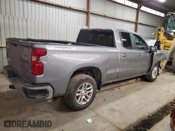2025 Chevrolet Silverado 1500 with VIN 1GCRKKEK8SZ153909, listed as a Copart auction lot 48710115 with Not Provided miles and Salvage Title. Bid and sale history available at DreamBid. Image 3.