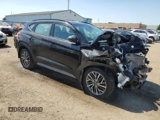 2019 Hyundai Tucson Limited with VIN KM8J3CAL7KU940714, listed as a Copart auction lot 58731815 with 80,885 mi miles and Salvage title. Bid and sale history available at DreamBid. Image 4.