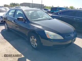 2005 Honda Accord LX z VIN 1HGCM56455A004623, wystawiony jako IAAI lot #41874919 z przebiegiem 150 092 mil mil oraz . Historia ofert i sprzedaży dostępna na DreamBid. Obrazek 1.