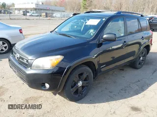 2006 Toyota RAV4 Sport with VIN JTMBK32V065001366, listed as a IAAI auction lot 42120400 with 218,415 mi miles. Bid and sale history available at carsss.com. Image 2.