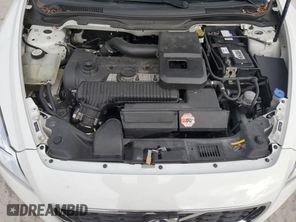 2012 Volvo C70 T5 with VIN YV1672MC4CJ130555, listed as a Copart auction lot 41596305 with 69,369 mi miles and Salvage Title. Bid and sale history available at carsss.com. Image 11.