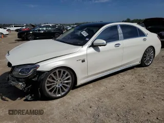 2015 Mercedes-Benz S-Class S 550 with VIN WDDUG8FB6FA181148, listed as a Copart auction lot 46587985 with 119,079 mi miles and Salvage Title. Bid and sale history available at carsss.com. Image 1.