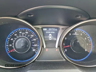 2013 Hyundai Genesis Coupe R-Spec with VIN KMHHU6KJ3DU112575, listed as a Copart auction lot 57287265 with 55,720 mi miles and Salvage title. Bid and sale history available at DreamBid. Image 9.