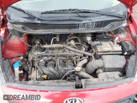 2013 Kia Rio LX with VIN KNADM4A34D6310495, listed as a IAAI auction lot 41986664 with 129,145 mi miles. Bid and sale history available at carsss.com. Image 10.