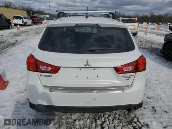 2016 Mitsubishi Outlander Sport 2.4 ES with VIN JA4AR3AW6GZ058662, listed as a Copart auction lot 42281395 with 125,753 mi miles and Salvage Title. Bid and sale history available at carsss.com. Image 6.