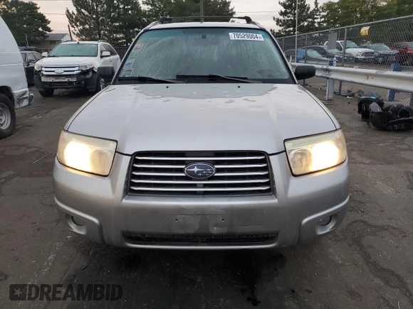 2007 Subaru Forester X with VIN JF1SG63637G705566, listed as a Copart auction lot 70529004 with 249,482 mi miles and Clean Title. Bid and sale history available at carsss.com. Image 5.