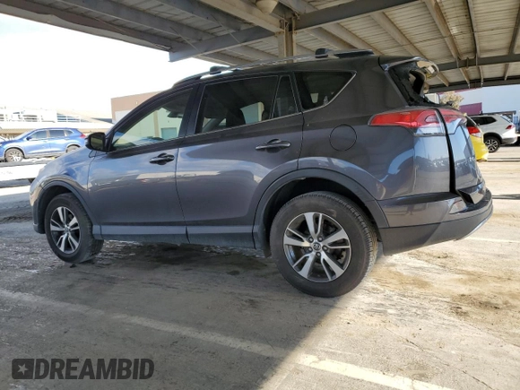2018 Toyota RAV4 XLE with VIN JTMRFREV5JJ739620, listed as a Copart auction lot 48218185 with 82,885 mi miles and Salvage Title. Bid and sale history available at DreamBid. Image 2.