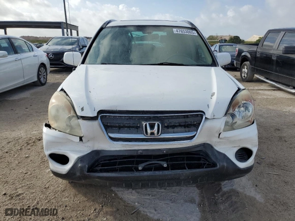 2005 Honda CR-V EX SE with VIN SHSRD78925U304147, listed as a Copart auction lot 47653065 with 154,196 mi miles and Salvage Title. Bid and sale history available at carsss.com. Image 5.