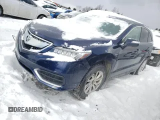 2017 Acura RDX w/Technology Pkg with VIN 5J8TB4H52HL802897, listed as a Copart auction lot 42307715 with 121,305 mi miles and Salvage Title. Bid and sale history available at carsss.com. Image 1.