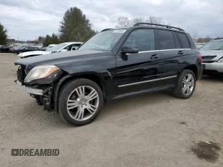 2015 Mercedes-Benz GLK with VIN WDCGG8JB0FG353079, listed as a Copart auction lot 51125005 with 50,431 mi miles and Salvage Title. Bid and sale history available at carsss.com. Image 1.
