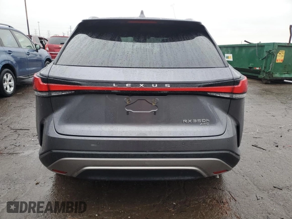2023 Lexus RX with VIN 2T2BBMCA6PC006217, listed as a Copart auction lot 43568275 with 15,833 mi miles and Clean Title. Bid and sale history available at carsss.com. Image 6.