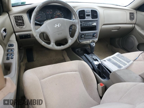 2005 Hyundai Sonata GL with VIN KMHWF25SX5A179885, listed as a Copart auction lot 75132144 with 0 mi miles and Salvage Title. Bid and sale history available at carsss.com. Image 8.