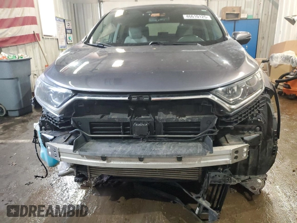 2017 Honda CR-V EX-L with VIN 5J6RW2H82HL027801, listed as a Copart auction lot 46610125 with 100,211 mi miles and Salvage Title. Bid and sale history available at carsss.com. Image 5.