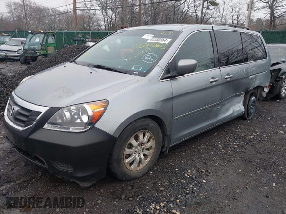2010 Honda Odyssey EX-L with VIN 5FNRL3H77AB006849, listed as a IAAI auction lot 41959801 with Not Provided miles. Bid and sale history available at carsss.com. Image 2.