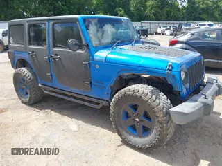 2016 Jeep Wrangler Unlimited Sport RHD with VIN 1C4BJWKG7GL299823, listed as a IAAI auction lot 42610251 with 275,456 mi miles and . Bid and sale history available at DreamBid. Image 1.