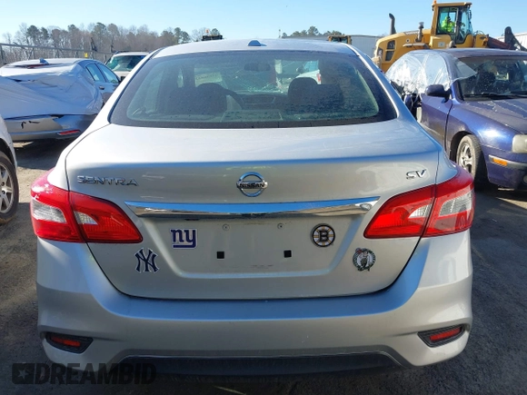 2019 Nissan Sentra SV with VIN 3N1AB7AP0KY317033, listed as a IAAI auction lot 41656832 with 84,648 mi miles and . Bid and sale history available at DreamBid. Image 16.