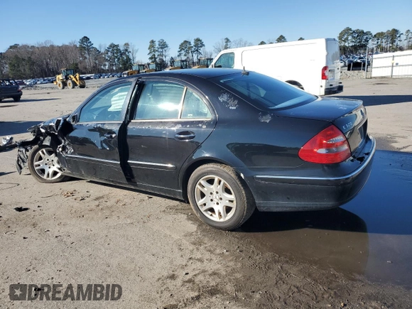 2005 Mercedes-Benz E 320 with VIN WDBUF82J95X177843, listed as a Copart auction lot 86973904 with Not Provided miles and Salvage Title. Bid and sale history available at DreamBid. Image 2.