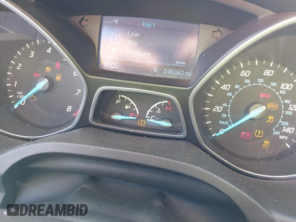 2015 Ford Escape SE with VIN 1FMCU0G70FUA46980, listed as a IAAI auction lot 41213582 with 246,343 mi miles. Bid and sale history available at carsss.com. Image 7.