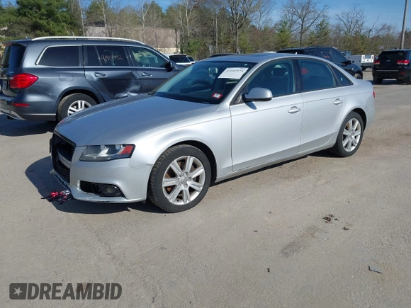2010 Audi A4 2.0T Premium with VIN WAUBFAFL0AN035377, listed as a IAAI auction lot 42102975 with 149,714 mi miles. Bid and sale history available at carsss.com. Image 2.