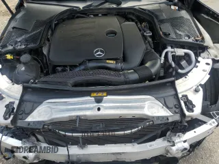 2021 Mercedes-Benz C 300 with VIN W1KWF8DB9MR631906, listed as a Copart auction lot 62200335 with 48,267 mi miles and Salvage title. Bid and sale history available at DreamBid. Image 11.