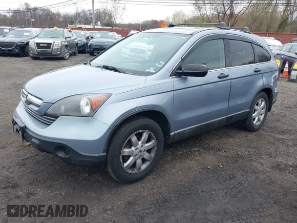 2008 Honda CR-V EX with VIN 5J6RE48568L015266, listed as a IAAI auction lot 42022306 with 170,746 mi miles. Bid and sale history available at carsss.com. Image 2.