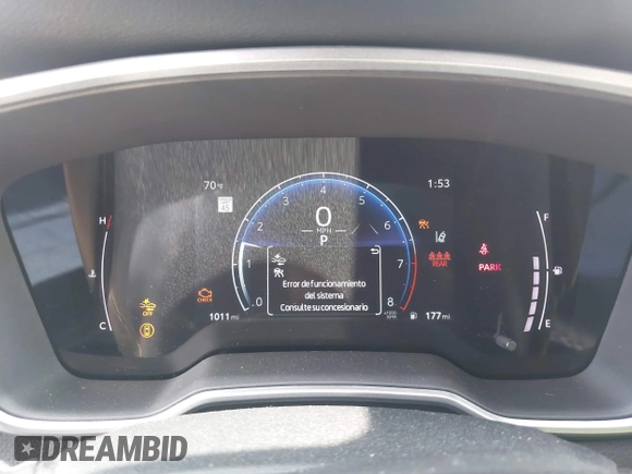2025 Toyota Corolla Cross XLE with VIN 7MUDAABG4SV132327, listed as a IAAI auction lot 42500170 with 1,011 mi miles and . Bid and sale history available at DreamBid. Image 7.