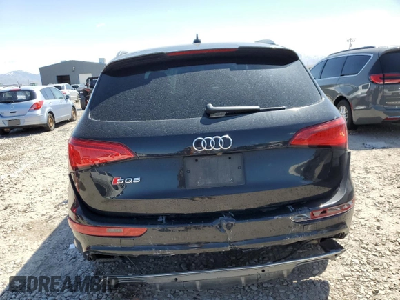 2014 Audi SQ5 Prestige with VIN WA1VGAFP3EA094219, listed as a Copart auction lot 53714945 with Not provided miles and Salvage title. Bid and sale history available at DreamBid. Image 6.