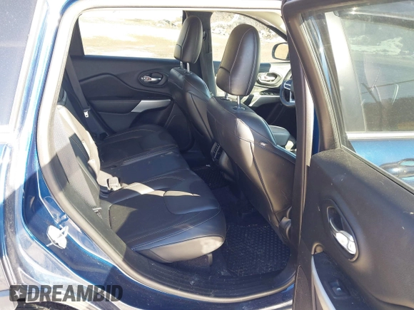 2018 Jeep Cherokee Latitude Plus with VIN 1C4PJMLX0JD529969, listed as a IAAI auction lot 41412343 with 98,506 mi miles. Bid and sale history available at carsss.com. Image 8.