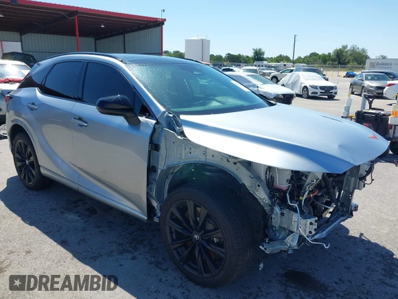2024 Lexus RX 500h F Sport Performance с VIN 2T2BCMEA0RC014925, выставлен на аукционе IAAI как лот 42169847 с пробегом 16 079 миль миль и . История ставок и продаж доступна на DreamBid. Изображение 1.
