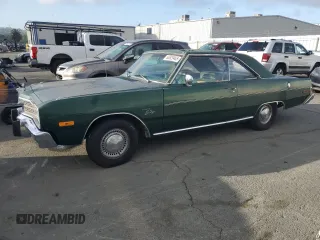 1974 Dodge Dart z VIN LH23C4G169169, wystawiony jako Copart lot #60829465 z przebiegiem 41 119 mil mil oraz Czysty tytuł • Clean title. Historia ofert i sprzedaży dostępna na DreamBid. Obrazek 1.
