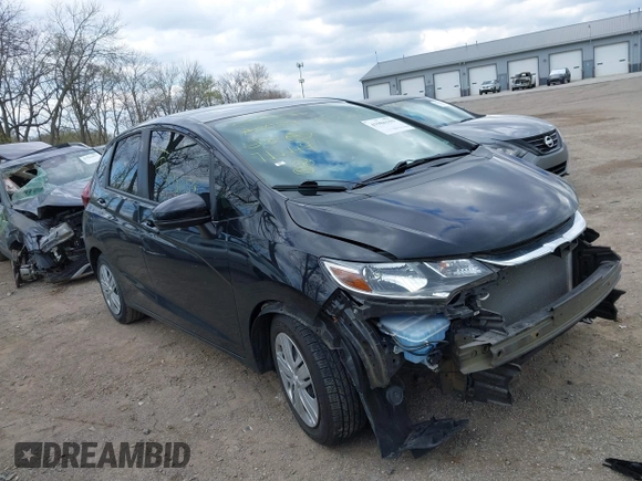 2020 Honda Fit LX with VIN 3HGGK5H43LM717119, listed as a IAAI auction lot 41986159 with 45,976 mi miles. Bid and sale history available at carsss.com. Image 1.