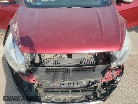 2017 Ford Escape Titanium with VIN 1FMCU0J99HUA37823, listed as a Copart auction lot 48224185 with 133,633 mi miles and Salvage Title. Bid and sale history available at DreamBid. Image 13.