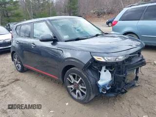 2021 Kia Soul GT-Line with VIN KNDJ63AU1M7749621, listed as a IAAI auction lot 41982789 with 94,194 mi miles and . Bid and sale history available at DreamBid. Image 1.